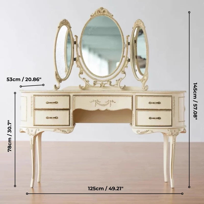 Vintage Makeup Vanity 