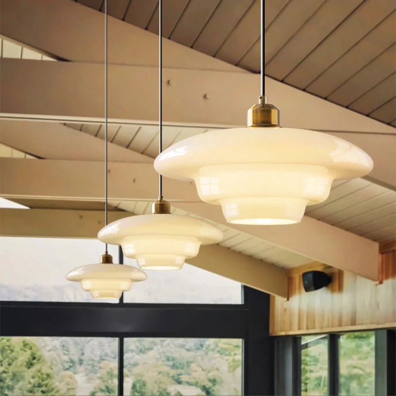 Kitchen Pendant Lights hung in a living area