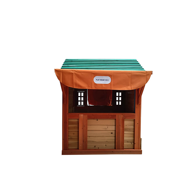  Golden Eco-friendly Outdoor Wooden Playhouse