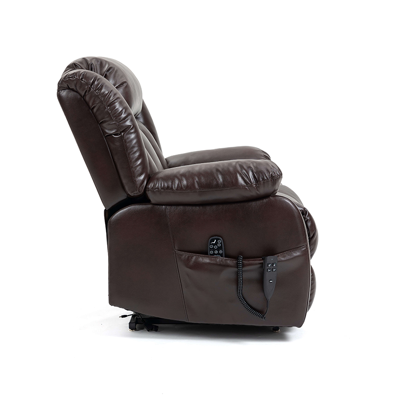 Faux Leather Dual Motor Recliner Chair