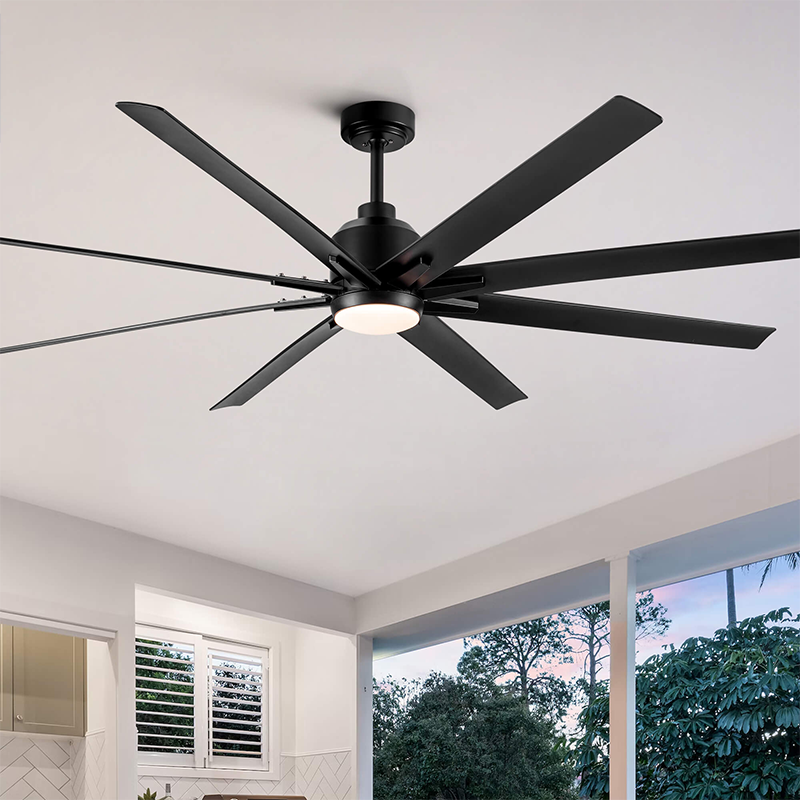 Large Integrated LED Light Ceiling Fan