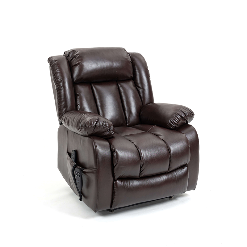 Faux Leather Dual Motor Recliner Chair