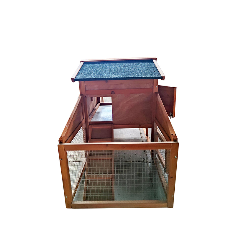 Large Outdoor Wooden 2-Layer Pet House