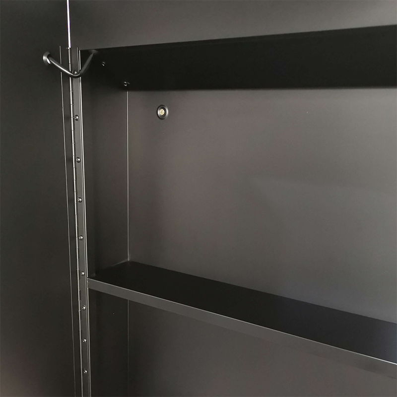 Black Medicine Cabinet Anti-Fog LED Mirror 