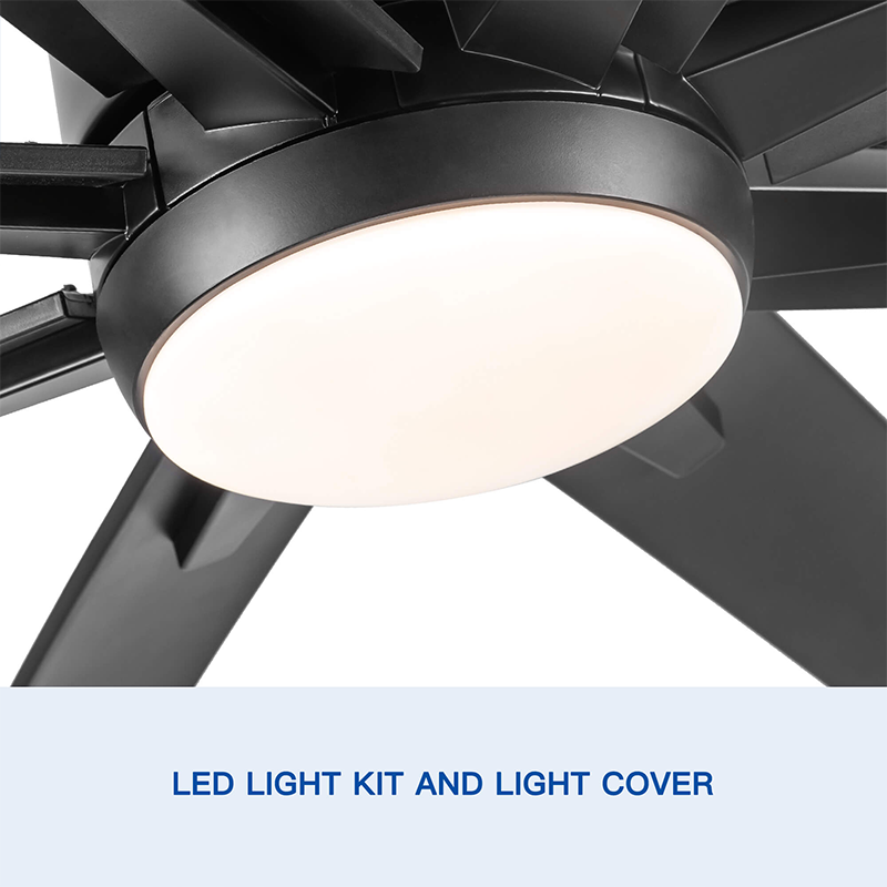 Large Integrated LED Light Ceiling Fan