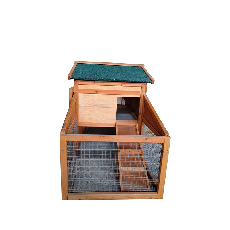 Large Outdoor Wooden 2-Layer Pet House