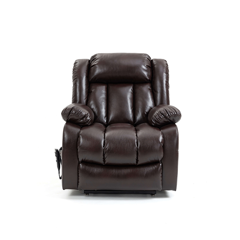 Faux Leather Dual Motor Recliner Chair