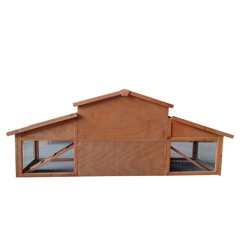 Large Outdoor Wooden 2-Layer Pet House