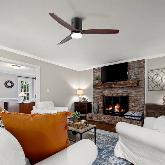 Integrated LED Low Profile Ceiling Fan