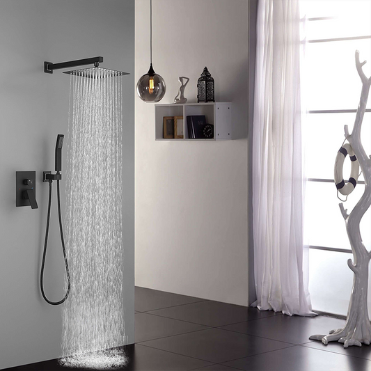 Wall Mounted Rain Mixer Shower System