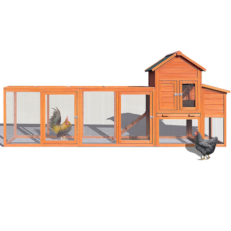 122" Large Wooden Outdoor Chicken Coop