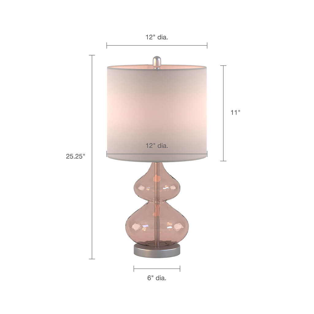 Glass Table Lamp