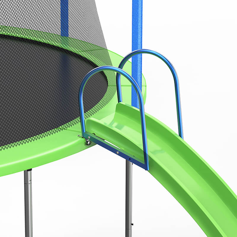 12FT Green Outdoor Backyard Trampoline 