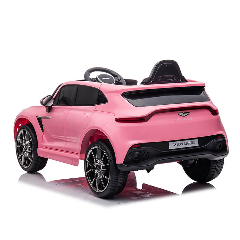 12V Pink Battery Powered Kids Ride-on Car - Aston Martin DBX