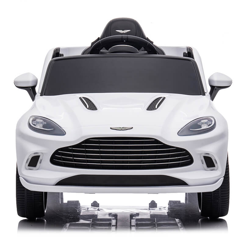 12V White Battery Powered Kids Ride-on Car - Aston Martin DBX