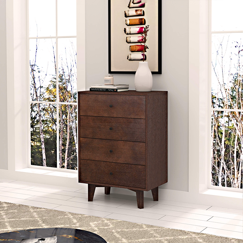 Auburn Solid Wood Painted Storage Cabinet