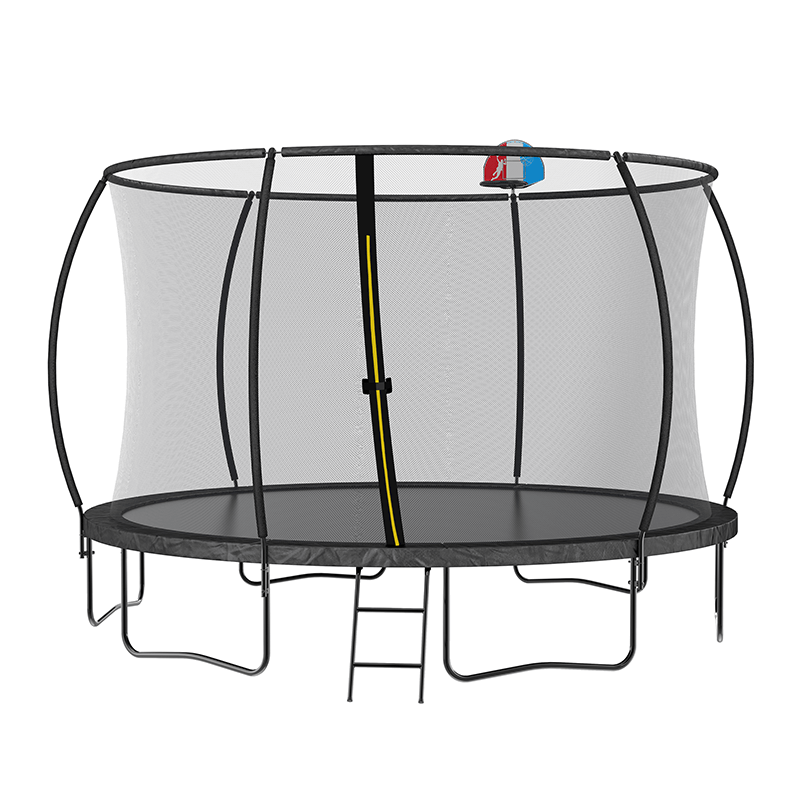 Outdoor Pumpkin Trampoline for Kids and Adults