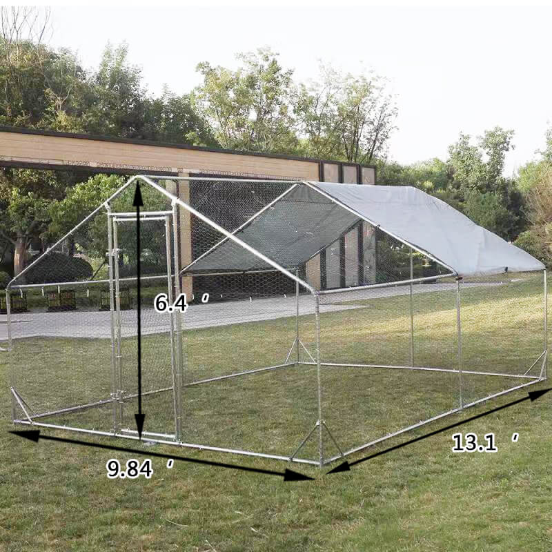 chicken, rabbit cage with Waterproof and Anti-Ultraviolet Cover 