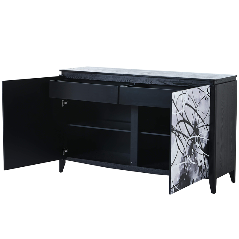 Modern Sideboard Buffet Storage Cabinet