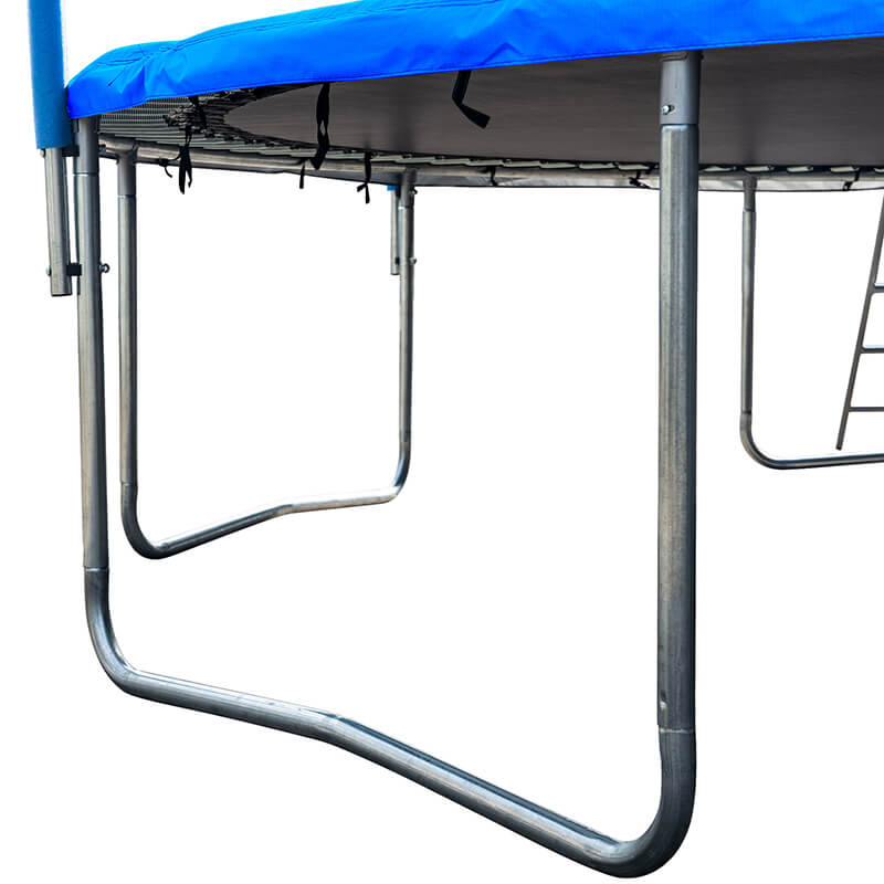 Blue Outdoor Trampoline 