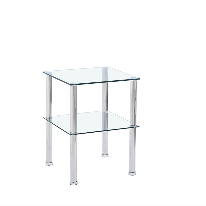 Side table in a white background 