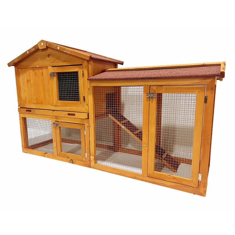 Wooden Rabbit Hutch 