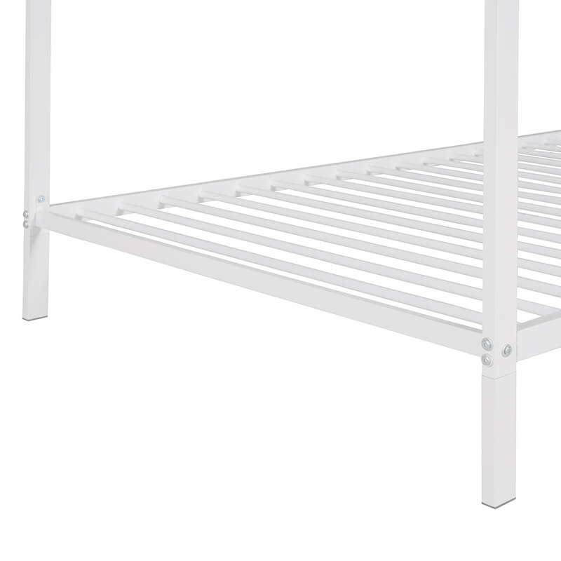 Twin Size Metal House Bed Frame