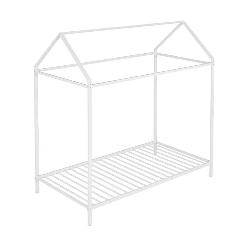 Twin Size Metal House Bed Frame