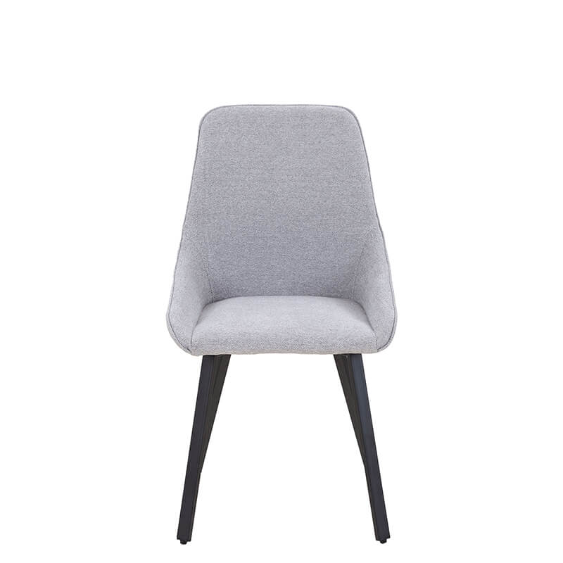 Gray Adjustable Cushion Upholstered Dining Chairs