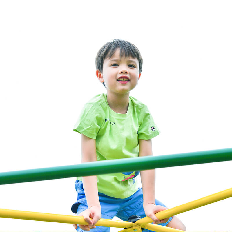 Kids Geometric Playground Climbing Dome Tower