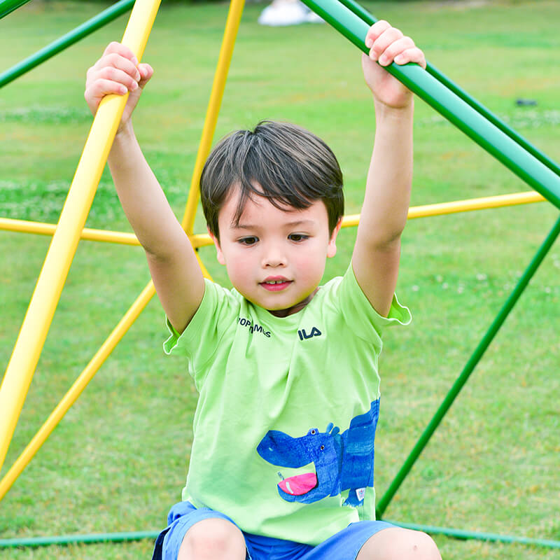 Kids Geometric Playground Climbing Dome Tower