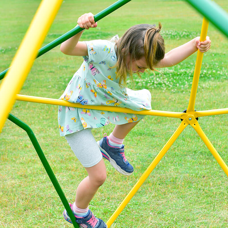 Kids Geometric Playground Climbing Dome Tower