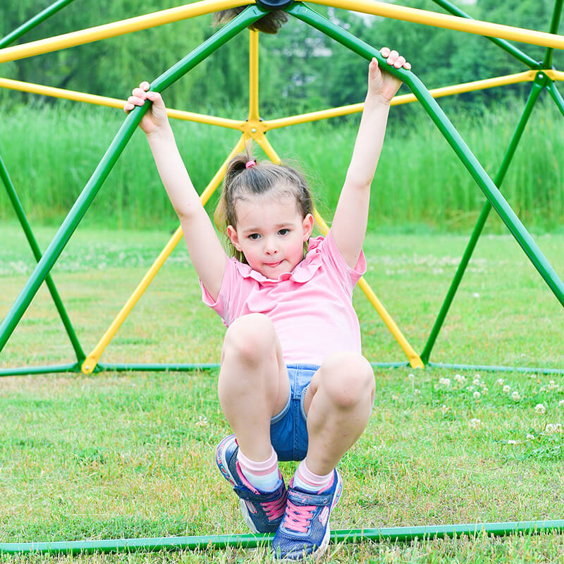 Kids Geometric Playground Climbing Dome Tower