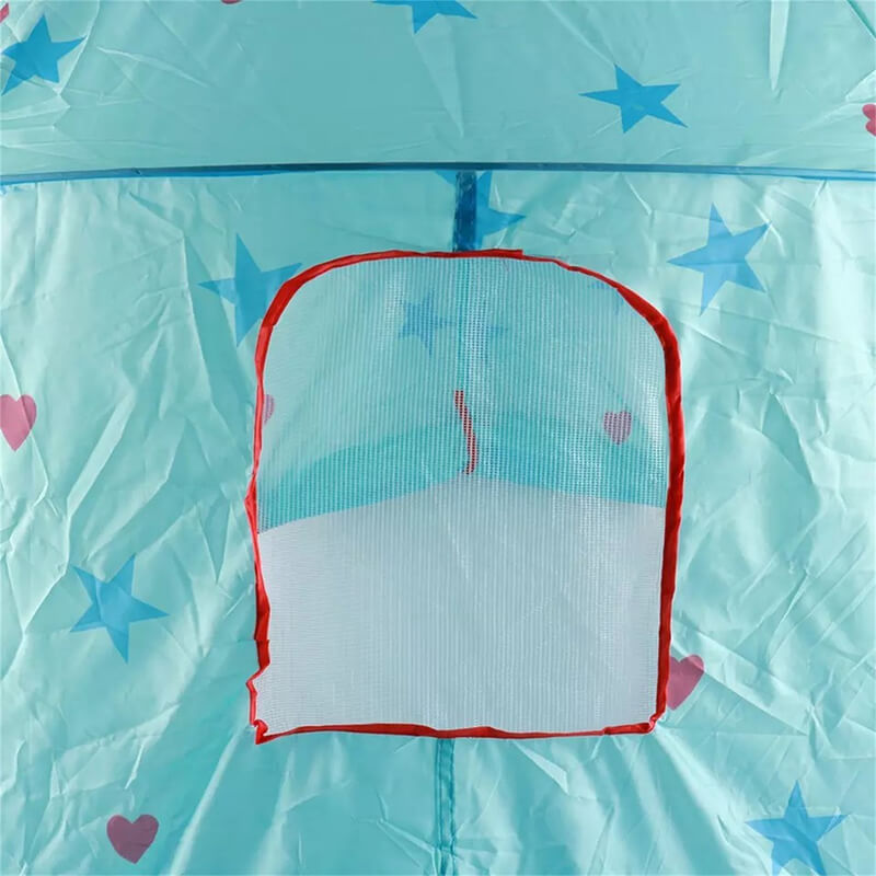 Blue Princess Castle Play Tent House