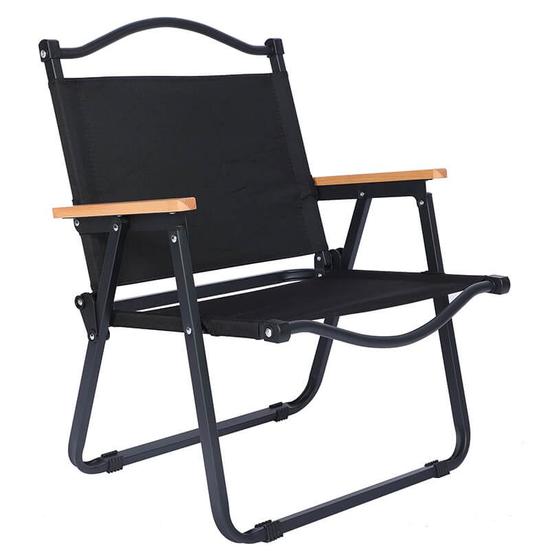 Black Small Leisure Folding Camping Chair