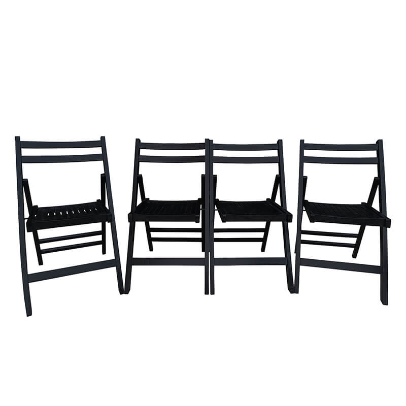 Slatted Wood Folding Special Event Chair