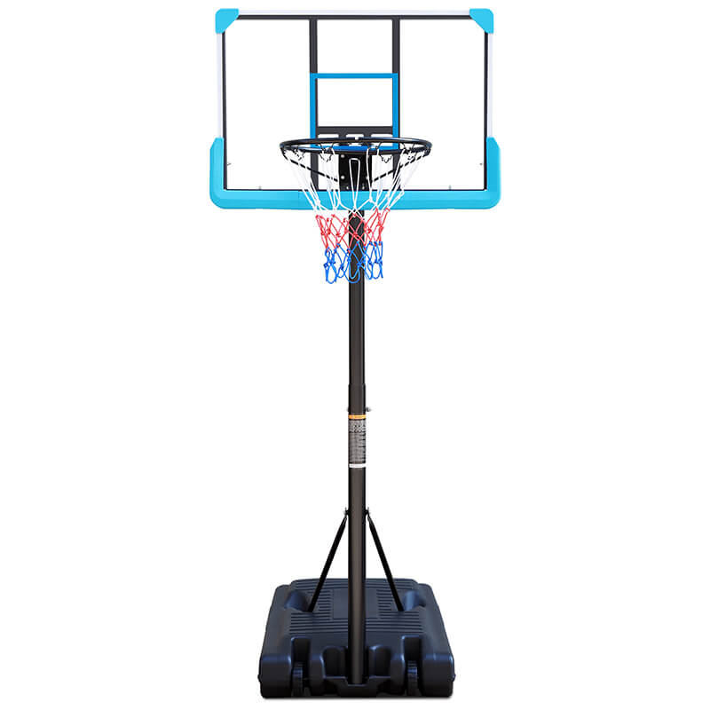 Black Blue Portable Poolside Basketball Hoop