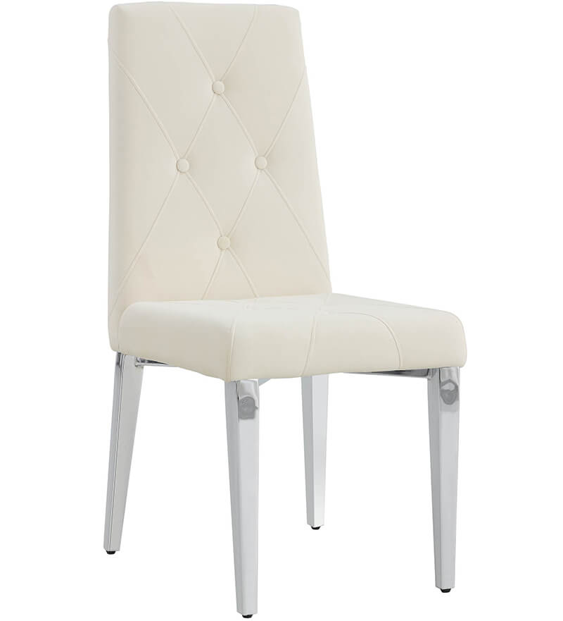 19.3" Upholstered High Backrest Dining Chair