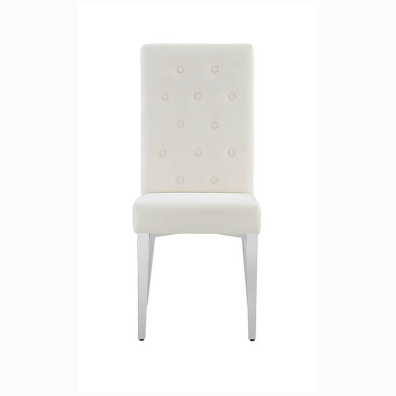 Modern Upholstered High Backrest Dining Chair