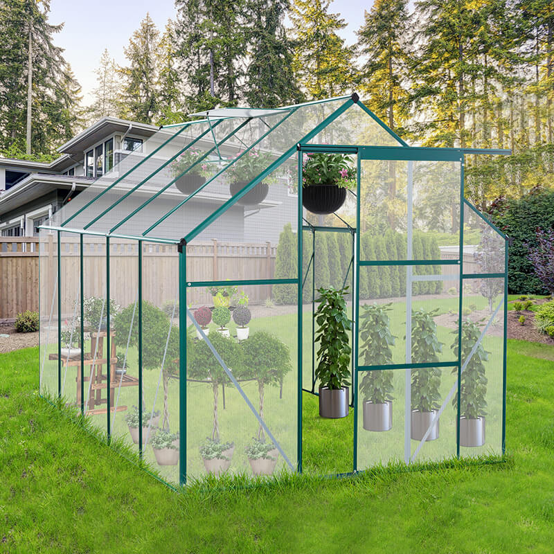 Polycarbonate Aluminum Heavy Duty Greenhouse