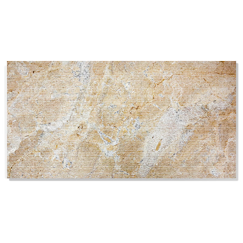 Beige Yellow FS Textured Natural Marble