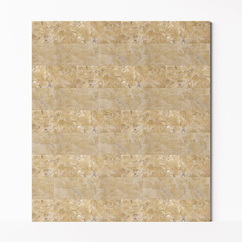 Beige Yellow FS Textured Natural Marble