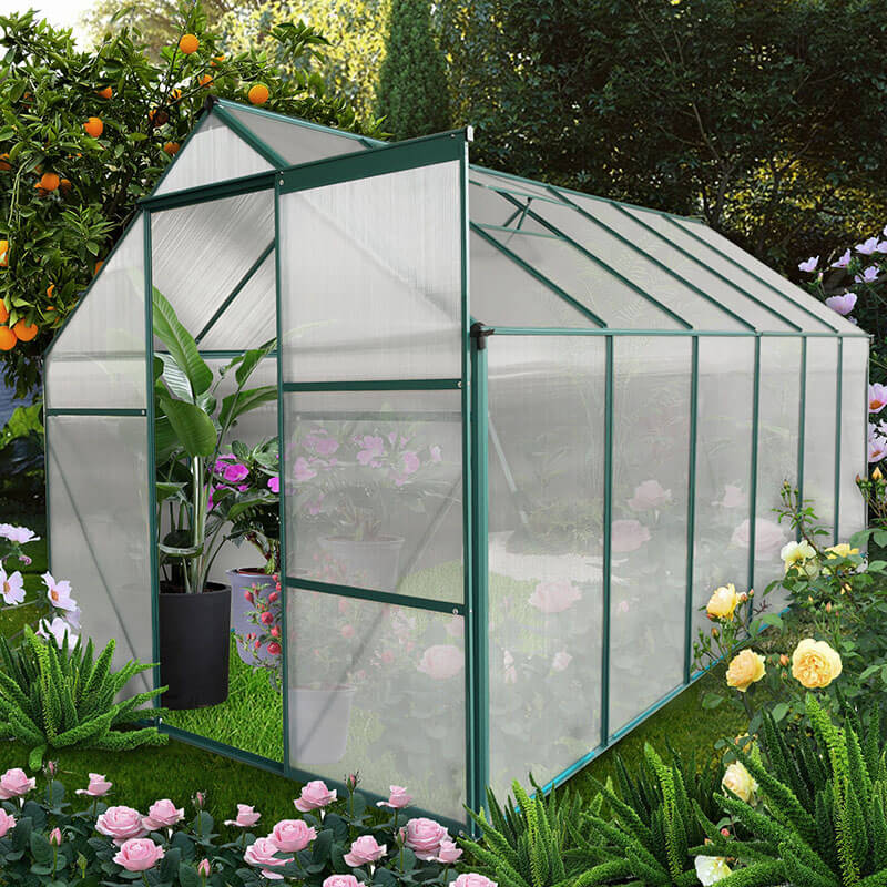 146.1" Aluminum Heavy Duty Walk-in Greenhouse