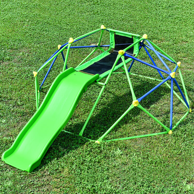 Green Kids Geometric Jungle Climbing Dome