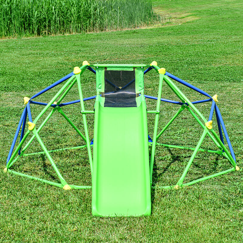 Green Kids Geometric Jungle Climbing Dome