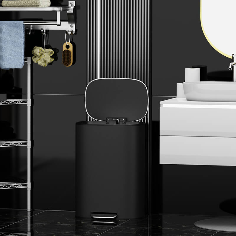 Stainless Steel Soft Close Trash Can