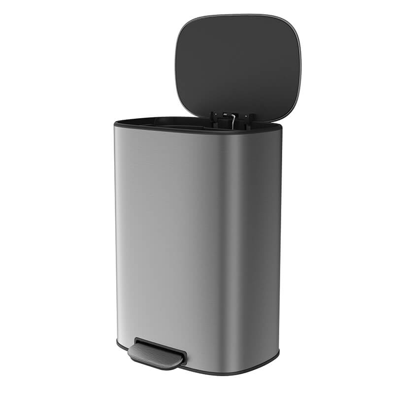 Foot Pedal Soft Close Trash Can