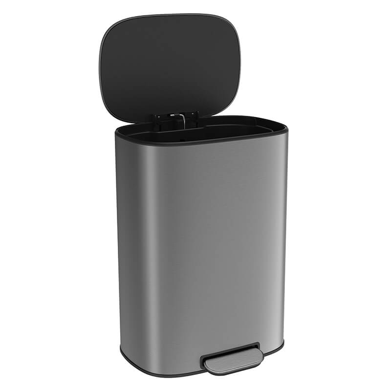 Foot Pedal Soft Close Trash Can