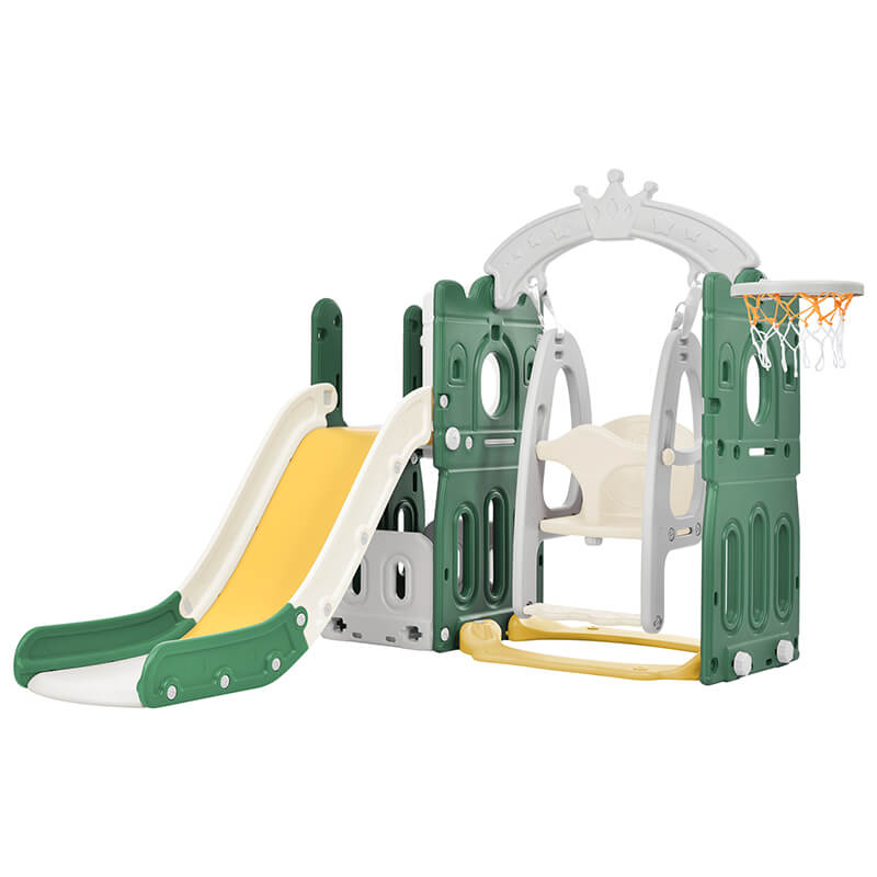 Playground Toddler Climber Slide & Swing Set