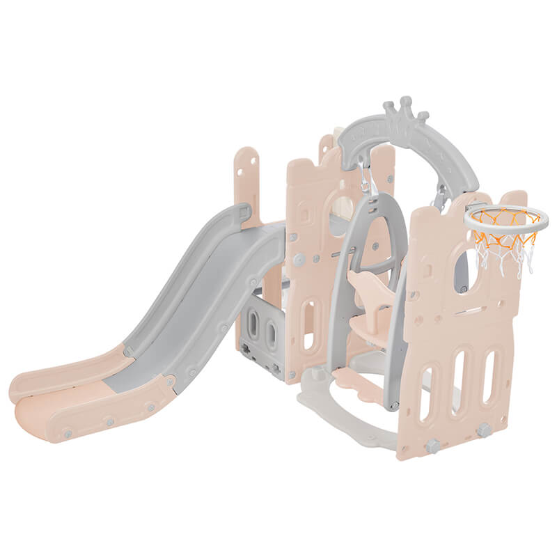 Kids Playground Climber Slide Swing Playset